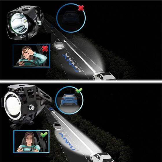 Motorcykel körljus LED extraljus