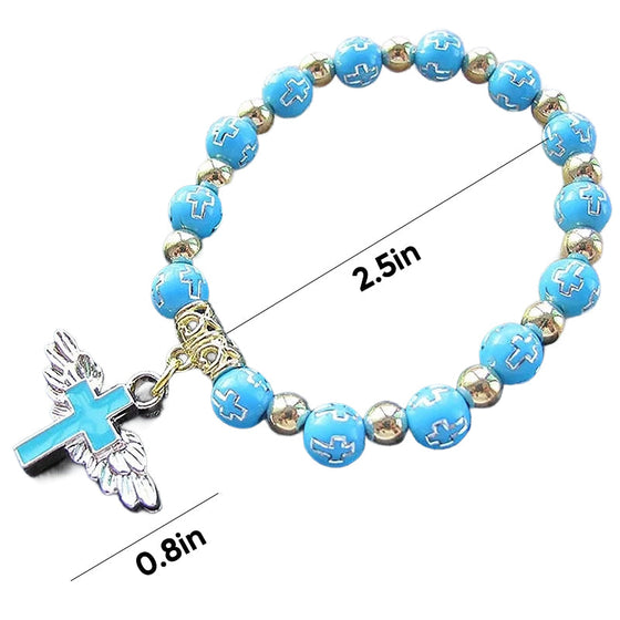 Änglavingekorsarmband