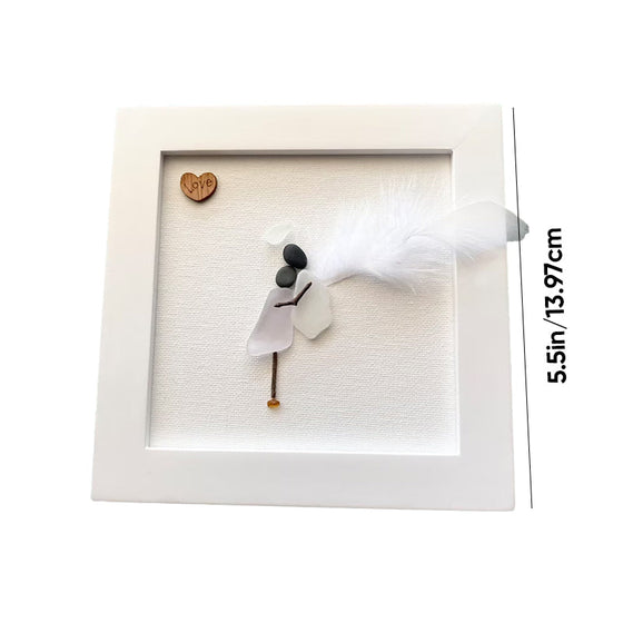 Havsglas konst - Sympati gåva