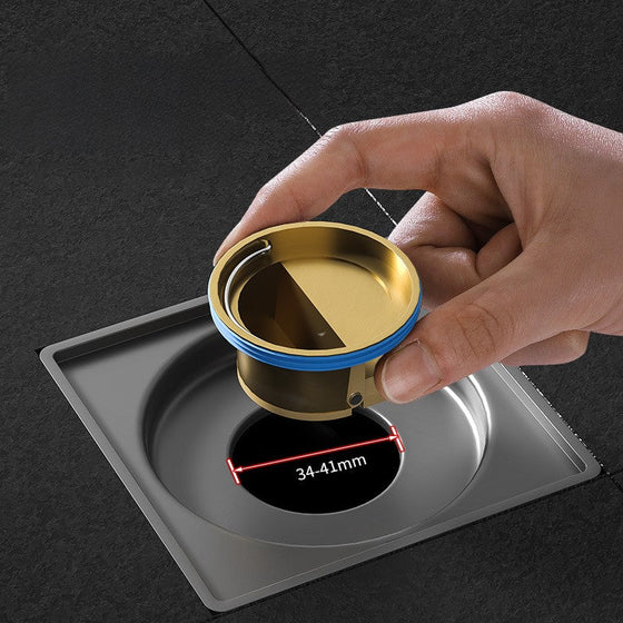 Envägs avlastningsventil Badrumsgolvbrunn