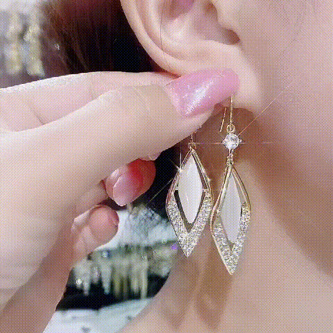 Diamant Zirkon Mode Örhängen