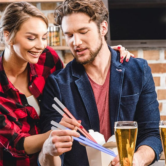 LED självlysande ätpinnar