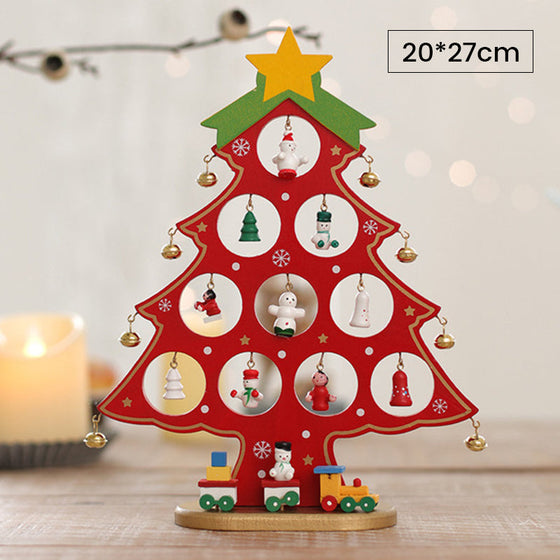 DIY Julgran Trä Set