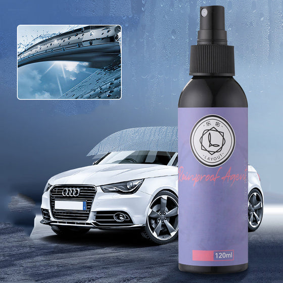 Regntätt medel för bilglas