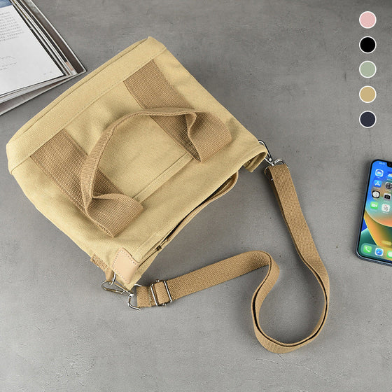 Handväska med flera fickor