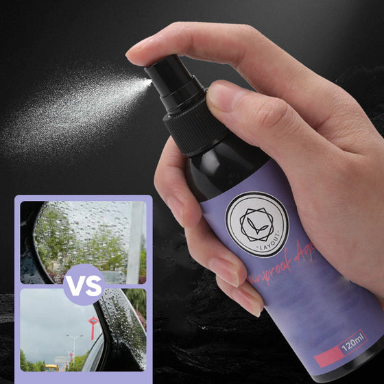 Regntätt medel för bilglas