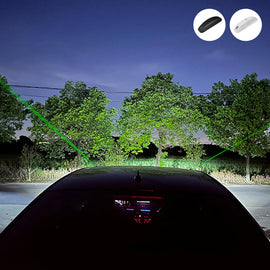 Fjärrstyrd pilotlampa för fordon Laser