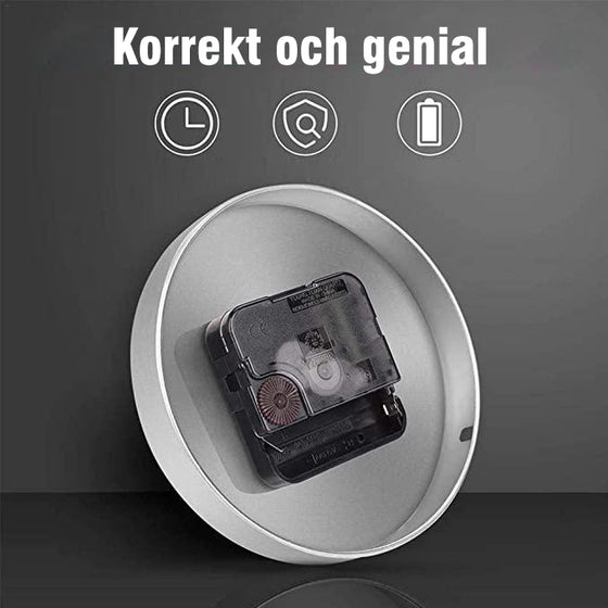 DIY dekorativ väggklocka