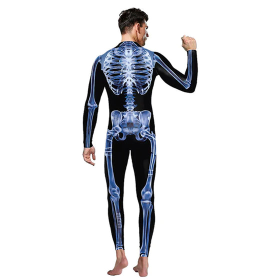 Halloween Sexig Dödskalle Bodysuit