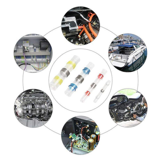 Vattentäta lödkabelkontakter