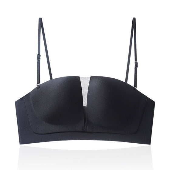 Anti-slip 3D lyftande och samlande sömlös bh