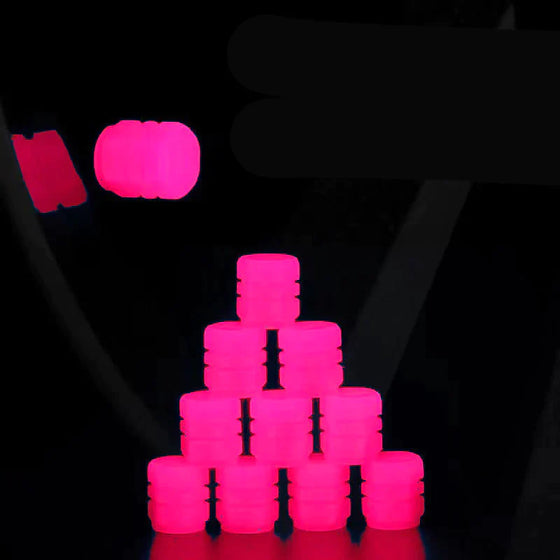 Universell fluorescerande däckventilkåpor