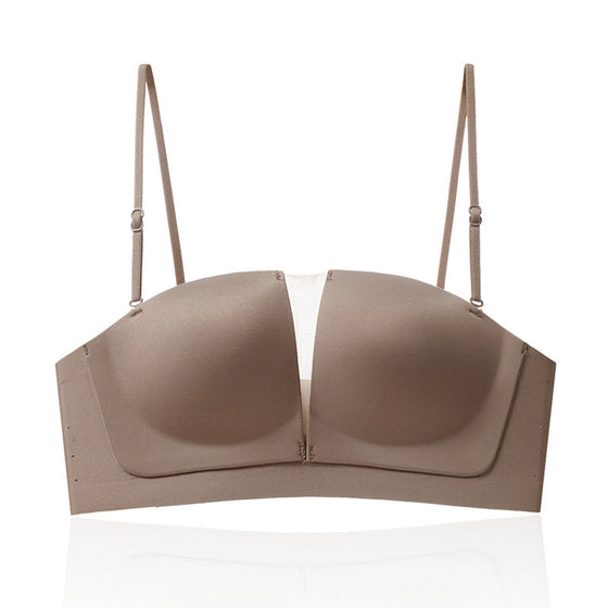 Anti-slip 3D lyftande och samlande sömlös bh