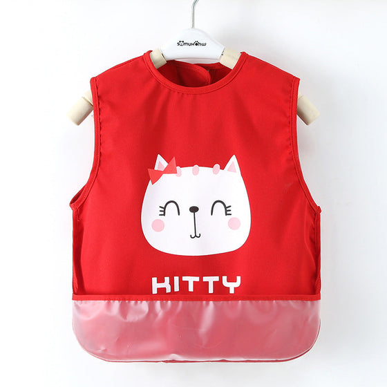 Vattentät tecknad smock för barn