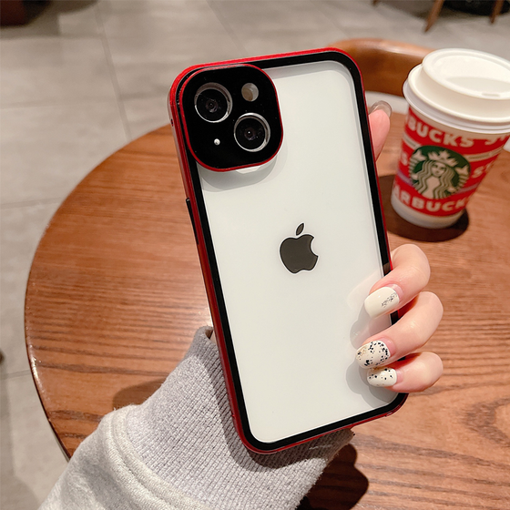 Dubbelsidigt iPhone-fodral med spänne