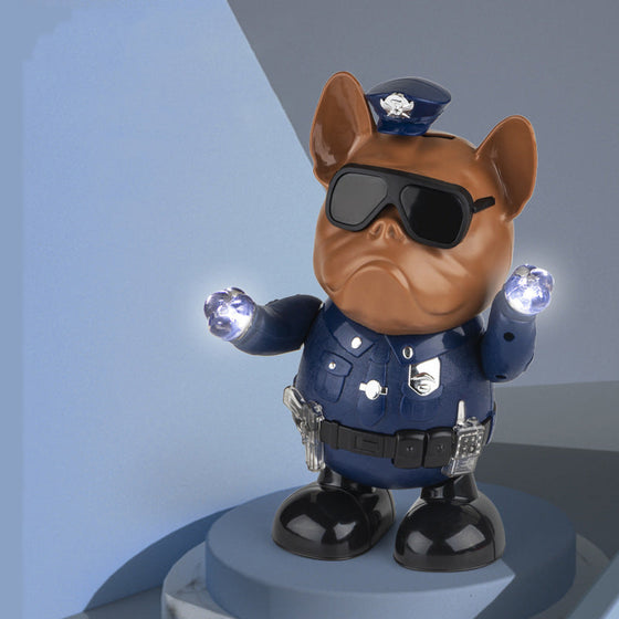 Ljus- och musikalisk dansande leksak