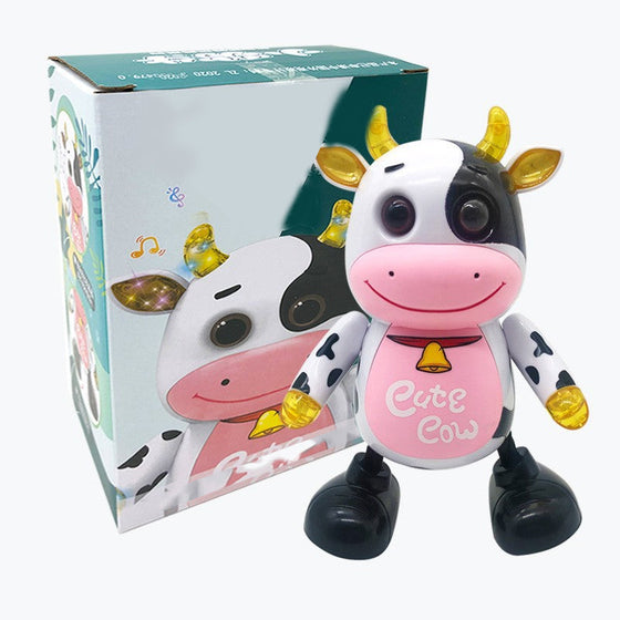 Ljus- och musikalisk dansande leksak