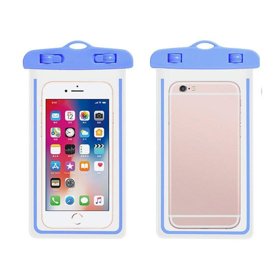 Vattentät nattljusande telefonväska