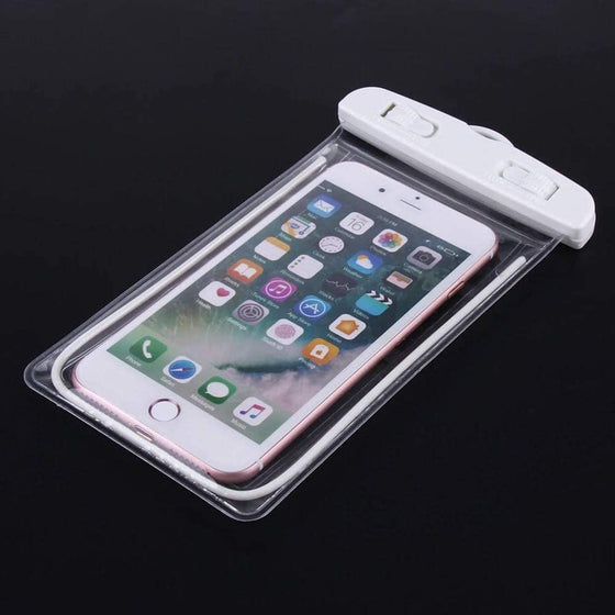 Vattentät nattljusande telefonväska